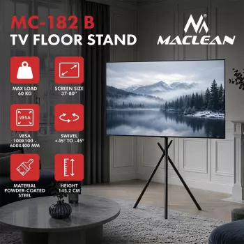 Maclean TV podstavec/držiak, 37-80