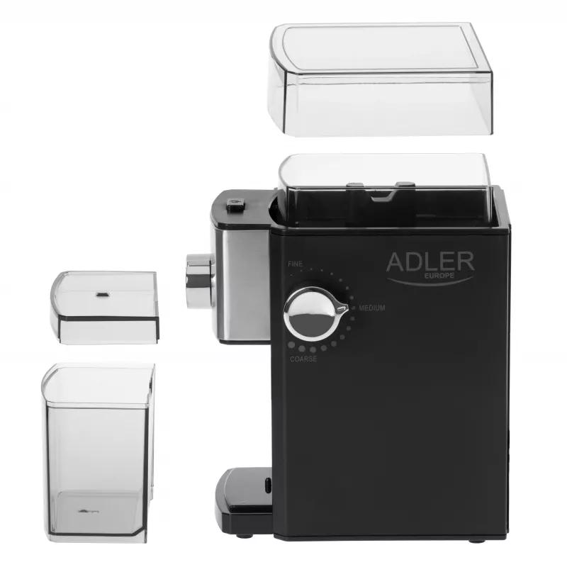 Adler AD 4448 mlynček na kávu 300 W čierny