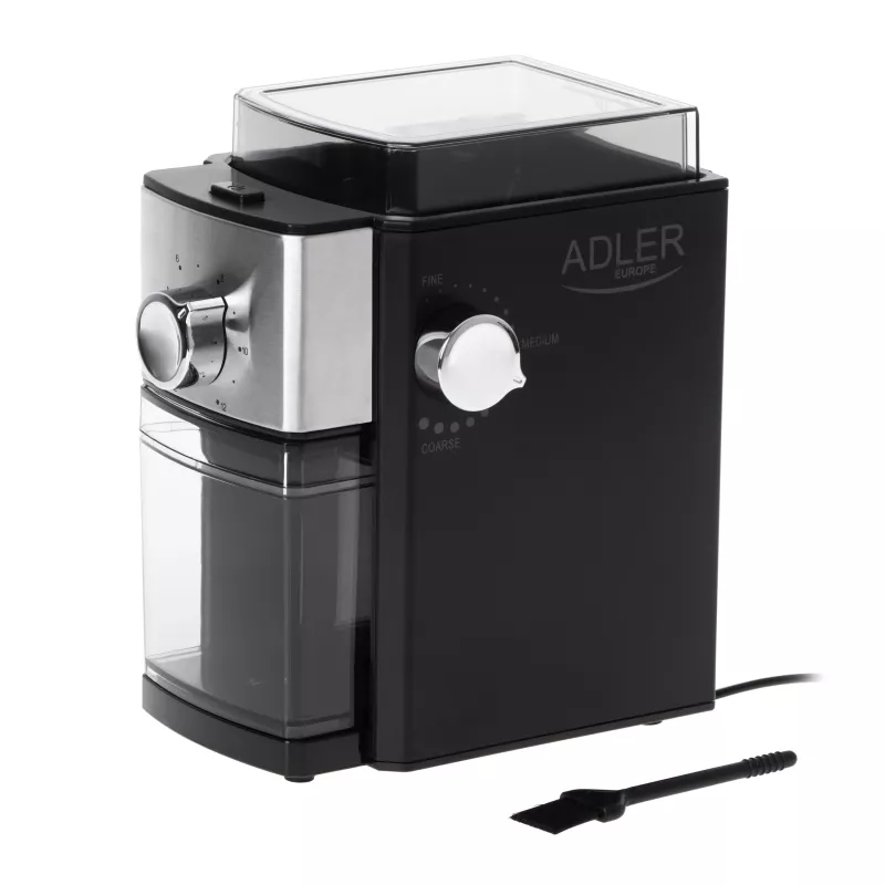 Adler AD 4448 mlynček na kávu 300 W čierny