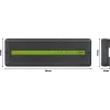 ENGO Controls ECB62-ZB Smart Home centrálna jednotka, 6 rádiových zón + 2 káblové, 230V