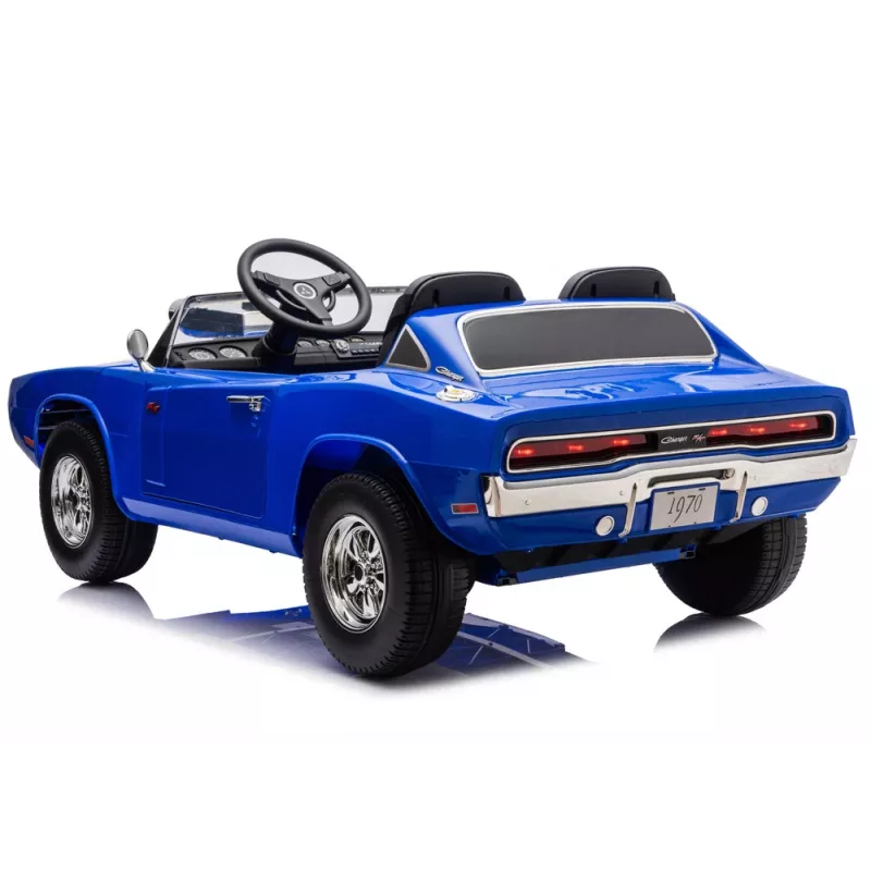 LEAN CARS Dodge Charger R/T DLS-K12 24V 7Ah modré autíčko na batériu