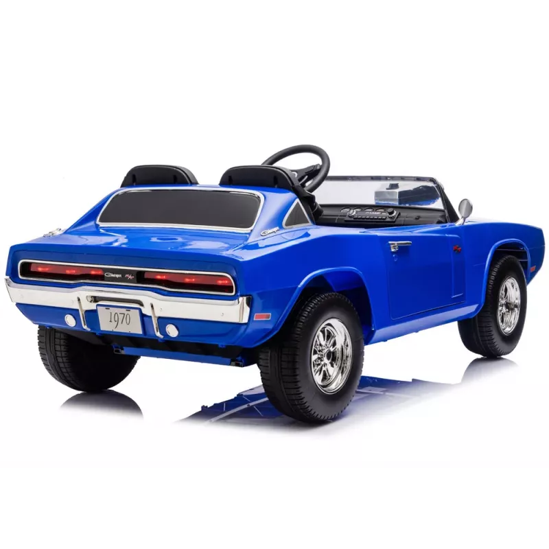 LEAN CARS Dodge Charger R/T DLS-K12 24V 7Ah modré autíčko na batériu