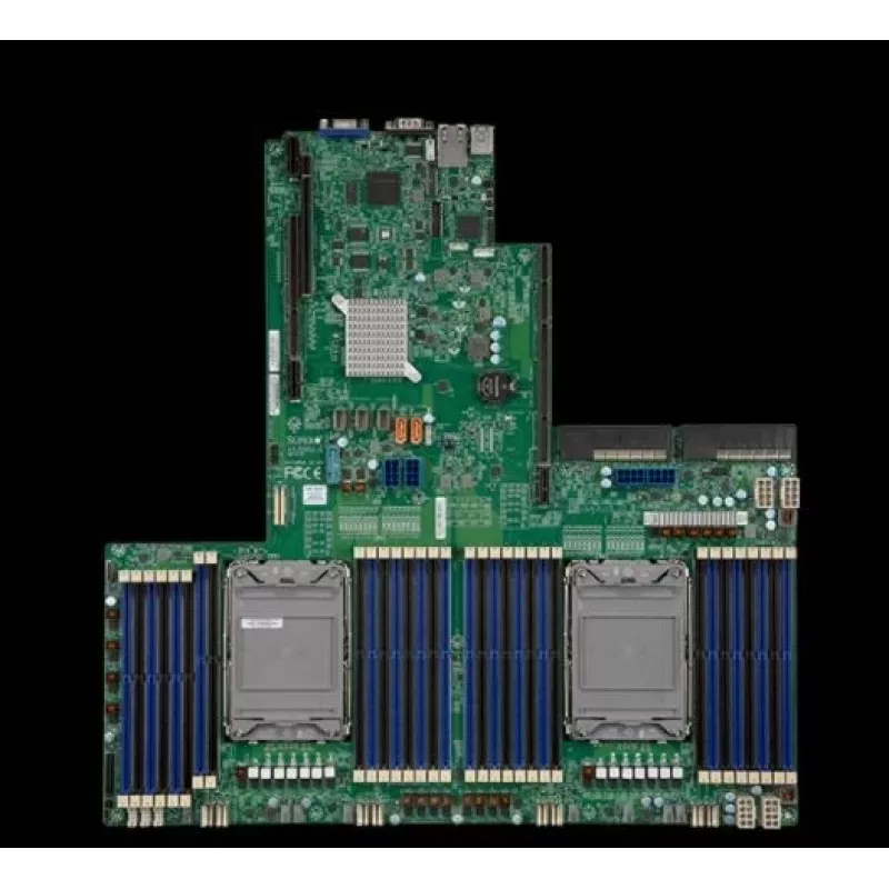 Supermicro SYS-620U-TNR 2U racková serverová platforma, Dual Socket LGA4189, 24x 2,5 palca Hot-Swap NVMe/SATA/SAS, 2x 10GbE, 2000W redundantný Titanium