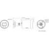 Hikvision DS-2CD2083G2-LI2U(2.8mm)(BLACK) 8MP AcuSense pevná bullet IP kamera so Smart Hybrid Light