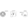 Hikvision DS-2CD2H123G2-LIZS2UY/SL(2.8-12mm)/O-STD 2MP AcuSense turret IP kamera s bleskom a zvukovým upozornením