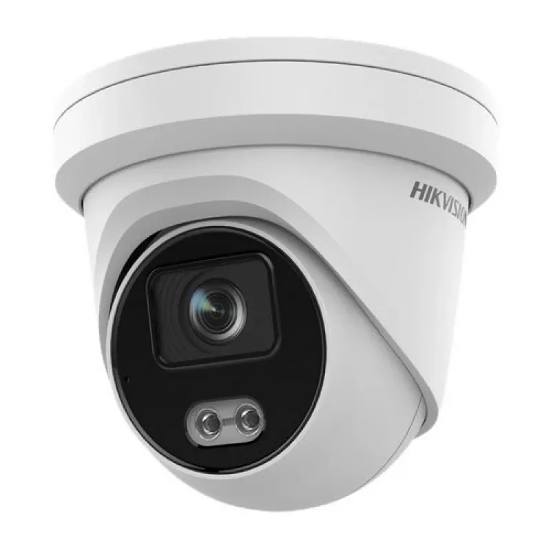 Hikvision Pro Series DS-2CD2347G2-L 4MP ColorVu turret IP kamera s 2,8mm objektívom, IP67, vstavaným mikrofónom, PoE