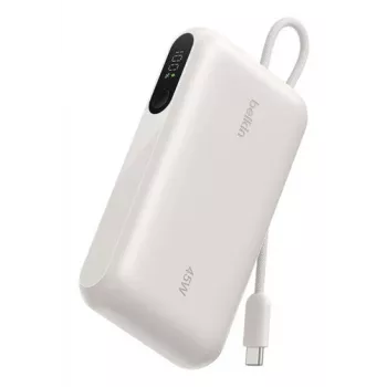 Belkin BOOSTCHARGE power banka s displejom Sand 10000mAh s USB-C káblom