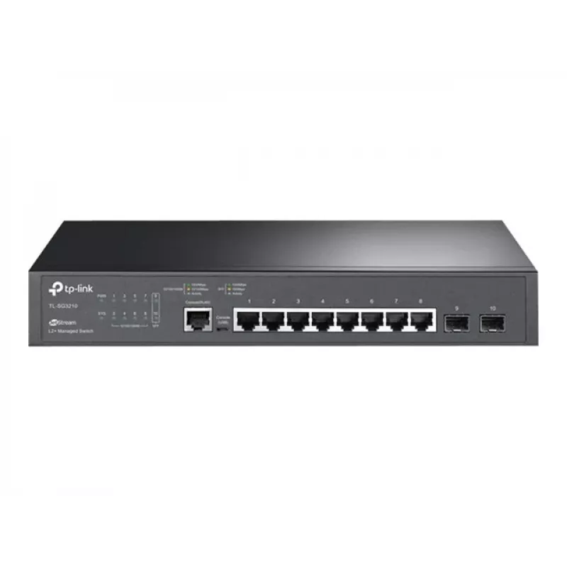 TP-Link LiteWave SG3210 L2 Managed switch s 8 Gigabit portami a 2 SFP slotmi