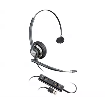 Poly EncorePro HW715 káblový on-ear headset s mikrofónom potláčajúcim hluk