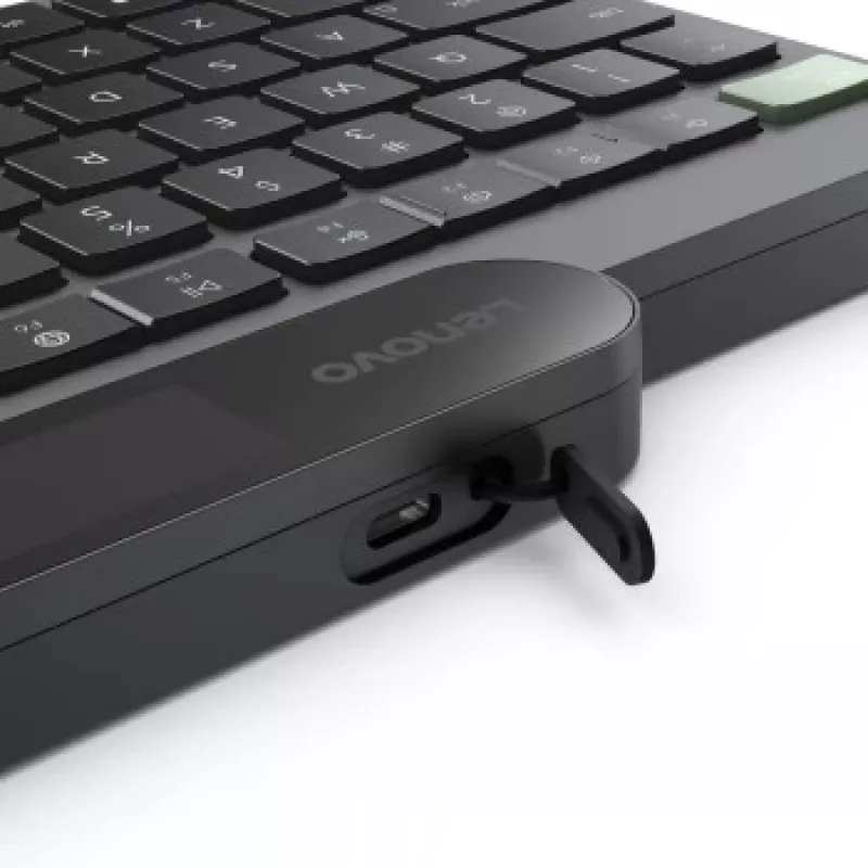 Lenovo Self-Charging Bluetooth Keyboard Nordic (fínsky/švédsky) Storm Grey