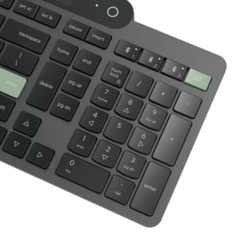 Lenovo Self-Charging Bluetooth Keyboard Nordic (fínsky/švédsky) Storm Grey