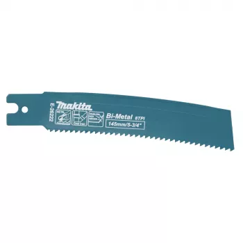 Makita E-26222 čepeľ na priamočiaru pílu pre akumulátorovú priamočiaru pílu JR003G, dĺžka rezu 145 mm, bi-metal