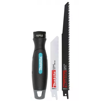 Makita P-84866 rukoväť pre multitool s čepeľami na priamočiaru pílu a adaptérom 1/4 palca hex sada
