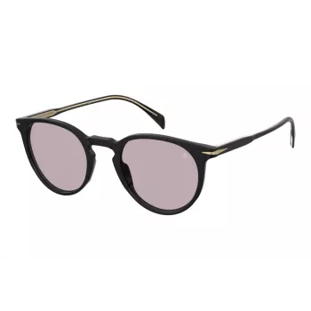 David Beckham DB1139S807KE unisex slnečné okuliare, čierny rám, sivé sklá, 51 mm