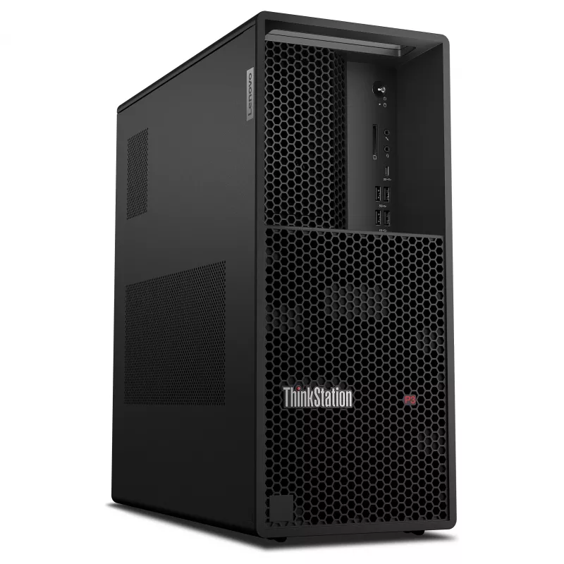 Lenovo ThinkStation P3 Tower Gen 2 30HT00CAGE Desktop PC, Intel Core Ultra 5 245K, 32GB DDR5, 512GB SSD, Windows 11 Pro