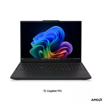 Lenovo ThinkPad T16 G5 AMD Business Laptop, 16 palcov WUXGA IPS, AMD Ryzen AI 5 PRO 440, 16GB DDR5, 512GB SSD, AMD Radeon 840M, Windows 11 Pro, čierna, nordická klávesnica