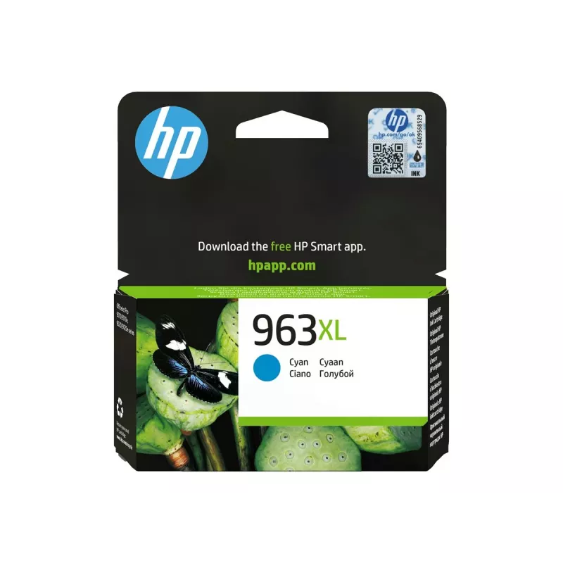 HP 963XL High Yield Cyan originálna atramentová kazeta