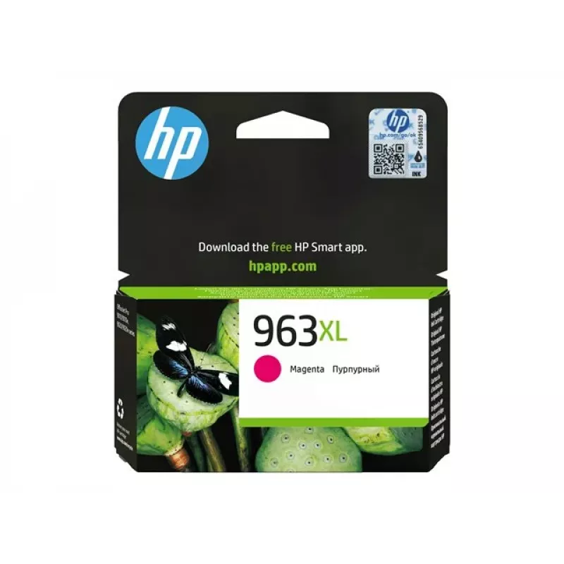 HP 963XL High Yield Magenta originálna atramentová kazeta