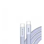 Verbatim Sync & Charge USB-C na USB-C 60W 120cm fialový