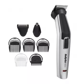BaByliss 8-in-1 Titanium Silver, Black nikel-metalhydrid (NiMH)