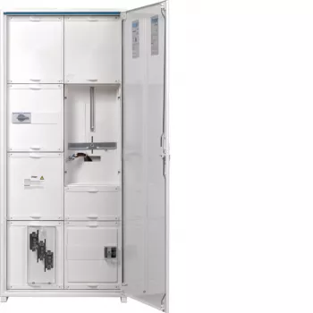 Hager universN FP82W5N transformátorový/elektromerový rozvádzač 1250x550x205mm 1 pole elektromera APZ NAR NH00 SUT
