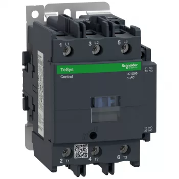 APC Schneider Electric LC1D95P7 TeSys D motorový stýkač, 3-pólový, 95 A, 230 V AC, 1 S + 1 Ö pomocné kontakty