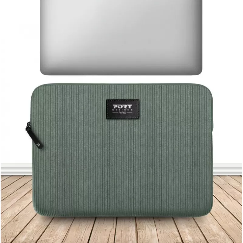 PORT DESIGNS MILANO II ECO puzdro na notebook 13/14 palcov olivovo zelená