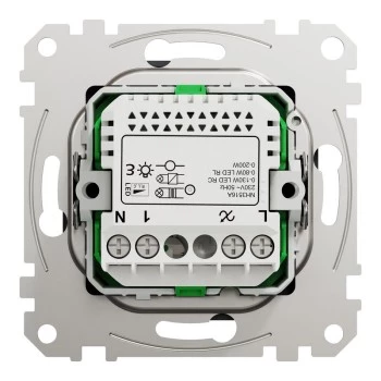 Schneider Electric Multiwire otočný LED stmievač 200W antracit