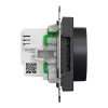 Schneider Electric Multiwire otočný LED stmievač 200W antracit