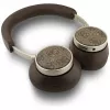 Guess Bluetooth 4G Classic Logo bezdrôtové náhlavné slúchadlá - hnedé