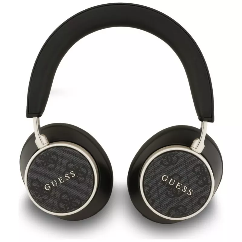 Guess 4G Classic Logo bezdrôtové Bluetooth náhlavné slúchadlá - čierne