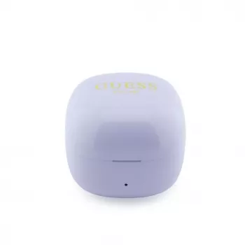 Guess Mini Classic Open-Ear bezdrôtové slúchadlá fialové