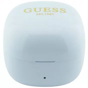 GUESS Mini Classic Open-Ear bezdrôtové slúchadlá tyrkysové