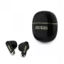 GUESS Glossy Gold Line Classic TWS slúchadlá čierne