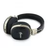 Guess náhlavné Bluetooth slúchadlá s ENC, Metal 4G Script Logo, čierne