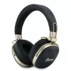 Guess náhlavné Bluetooth slúchadlá s ENC, Metal 4G Script Logo, čierne