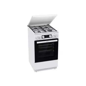 Gorenje GK5C42WF-B voľne stojaci plynovo-elektrický sporák, biela, 50 cm, 70 l