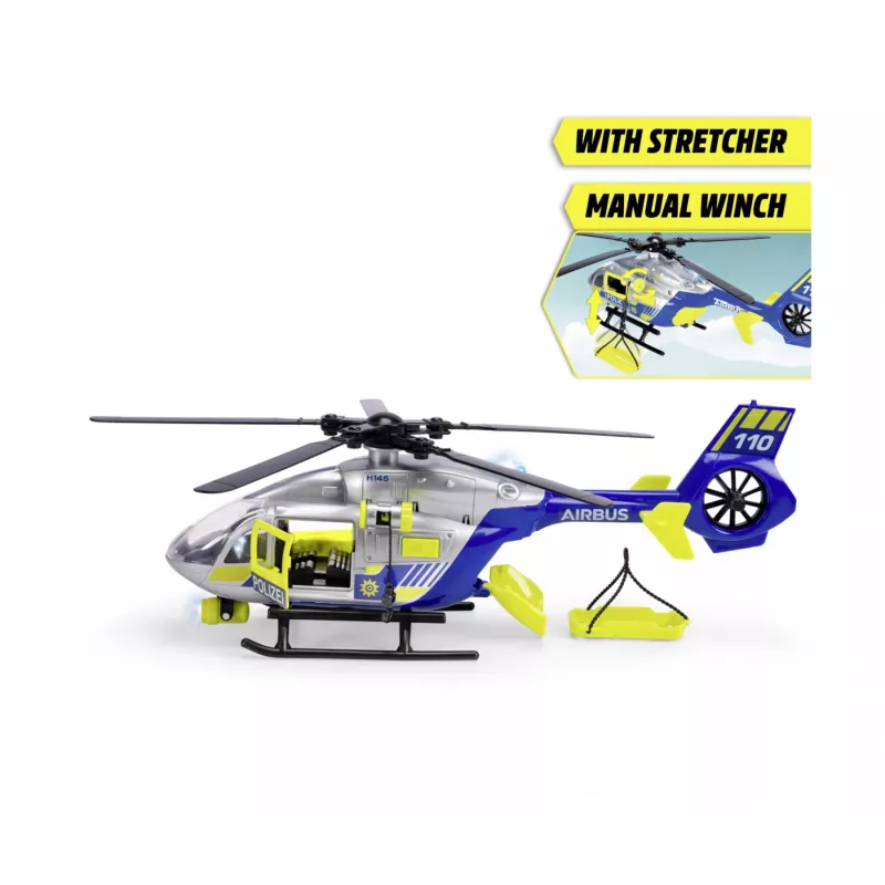 SIKU Super policajný vrtuľník z liateho kovu