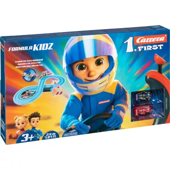 Carrera FIRST Formula Kidz First Cars Set (20063061) - 1:50 slotová pretekárska dráha pre deti