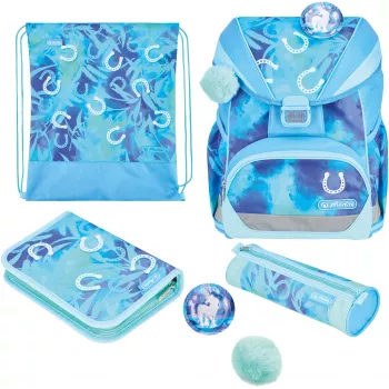 Herlitz UltraLight XL Plus Lucky Horse školská aktovka set