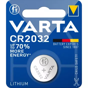 VARTA Electronic CR2032 lítiová gombíková batéria, 3V, 230 mAh, masterbox so 100 ks