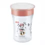 NUK Disney Mickey Mouse Magic Cup 230ml červený tréningový pohár s 360° náustkom