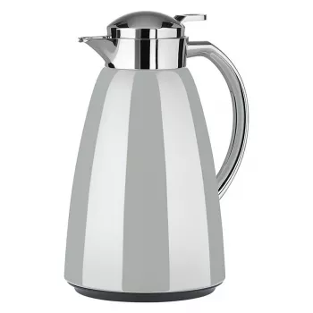 EMSA CAMPO termokanvica, 1 liter, svetlosivá/nerez, uzáver Quick-Tip