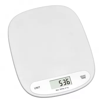 TFA 50.2003.02 digitálna kuchynská váha, kapacita 5 kg, biela, montáž na stenu