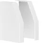 Hager L22359010 pár koncových krytiek pre lištu RK 150x110 mm, čisto biela