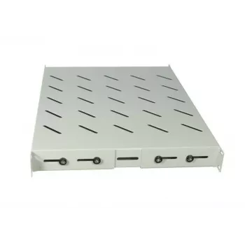 ALLNET ALL-S0002198 racková polica, sivá, 60 kg, 1U, 19-palcová, hĺbka 540 mm