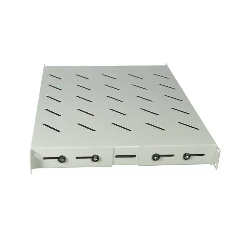 ALLNET ALL-S0002198 racková polica, sivá, 60 kg, 1U, 19-palcová, hĺbka 540 mm
