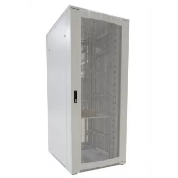ALLNET ALL-SNB81222EKGrau 22U stojanový sieťový rozvádzač - nosnosť 500 kg - sivý - 4 ventilátory