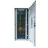 ALLNET ALL-SNB81222EKGrau 22U stojanový sieťový rozvádzač - nosnosť 500 kg - sivý - 4 ventilátory