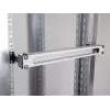 Delock server rack predlžovací adaptér hĺbky montážna sada na predĺženie montážnej hĺbky až o 10 cm 1U čierna